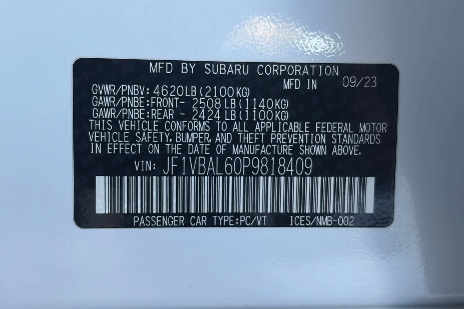 Used 2023 Subaru WRX Limited AWD/4WD image 31