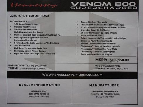 New 2025 Ford F150 Lariat w/ Equipment Group 502A High AWD/4WD image 15