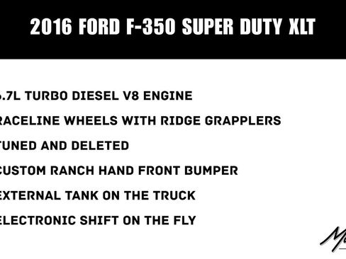 Used 2016 Ford F350 XLT AWD/4WD image 2
