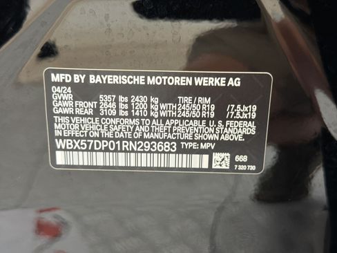 Used 2024 BMW X3 xDrive30i w/ Convenience Package w/ZPA AWD/4WD image 26