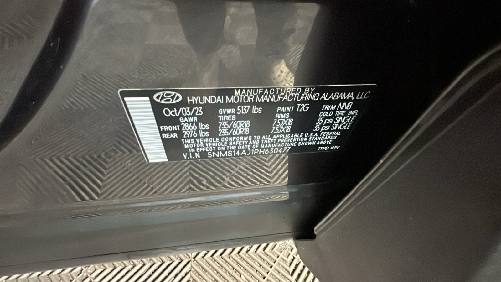 Used 2023 Hyundai Santa Fe SE FWD image 12