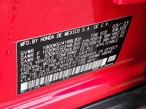 Certified 2023 Honda HR-V Sport image 27