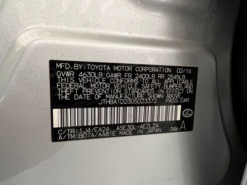 Used 2016 Lexus IS 200t w/ Accessory Package RWD image 42