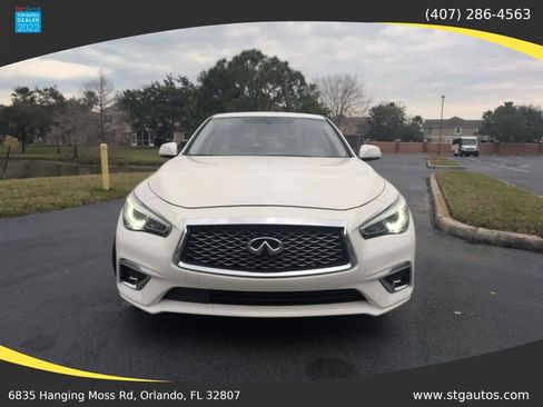 Used 2020 INFINITI Q50 Luxe w/ Cargo Package image 8