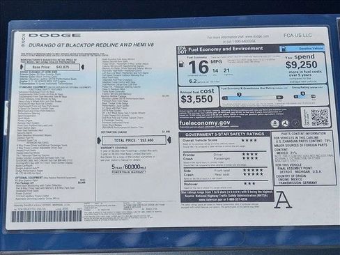 New 2026 Dodge Durango GT AWD/4WD image 19