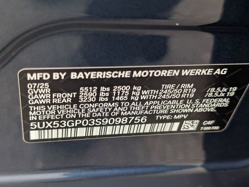 Certified 2025 BMW X3 xDrive30i w/ Premium Package image 20