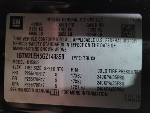 Used 2016 GMC Sierra 1500 4x4 Regular Cab w/ Sierra Convenience Package image 33