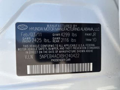 Used 2011 Hyundai Sonata GLS image 24