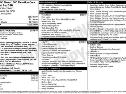 New 2026 GMC Sierra 1500 Elevation w/ Preferred Package