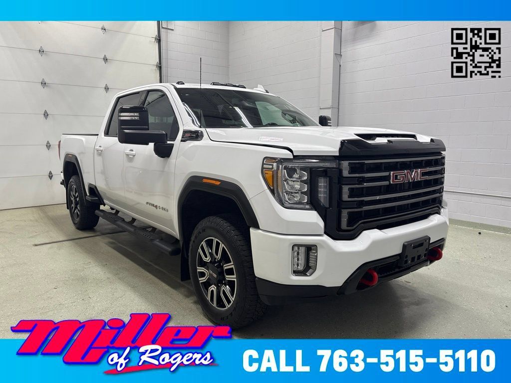 Used 2023 GMC Sierra 2500 AT4 w/ Snow Plow Prep/Camper Package AWD/4WD image 1