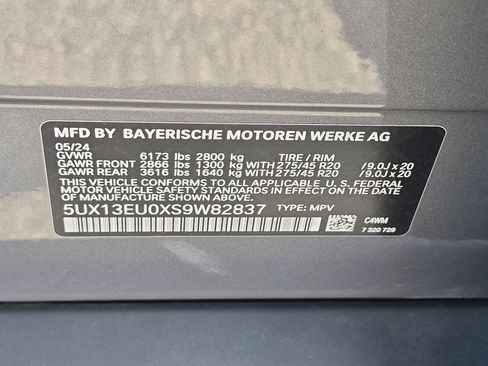 Certified 2025 BMW X5 sDrive40i w/ Premium Package RWD image 43
