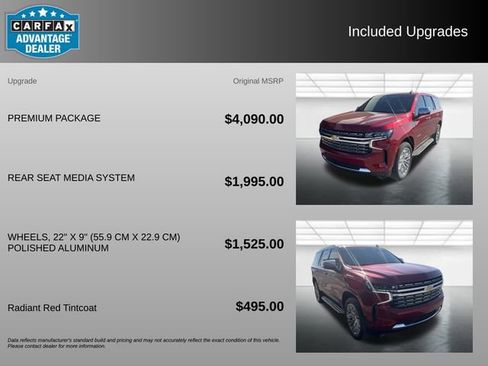 Used 2024 Chevrolet Tahoe Premier w/ Premium Package AWD/4WD image 3