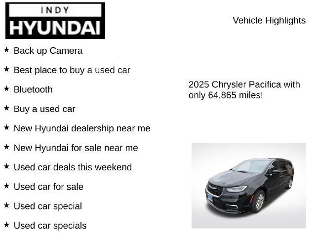 Used 2025 Chrysler Pacifica Select FWD image 7