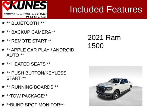 Used 2021 RAM 1500 Laramie image 2