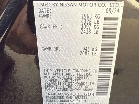 Used 2025 Nissan Altima 2.5 SR image 31