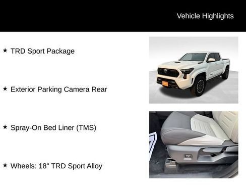 Used 2024 Toyota Tacoma TRD Sport AWD/4WD image 8