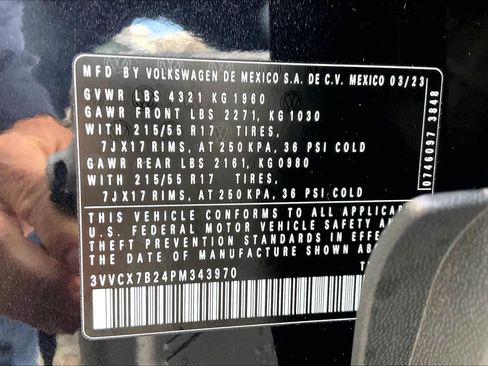 Certified 2023 Volkswagen Taos S image 33