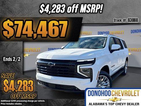 New 2026 Chevrolet Suburban RST image 1