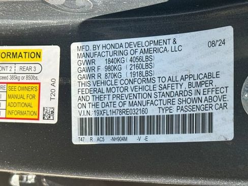Used 2024 Honda Civic EX-L image 34