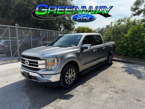 Used 2021 Ford F150 Lariat w/ Tow Technology Package RWD image 1
