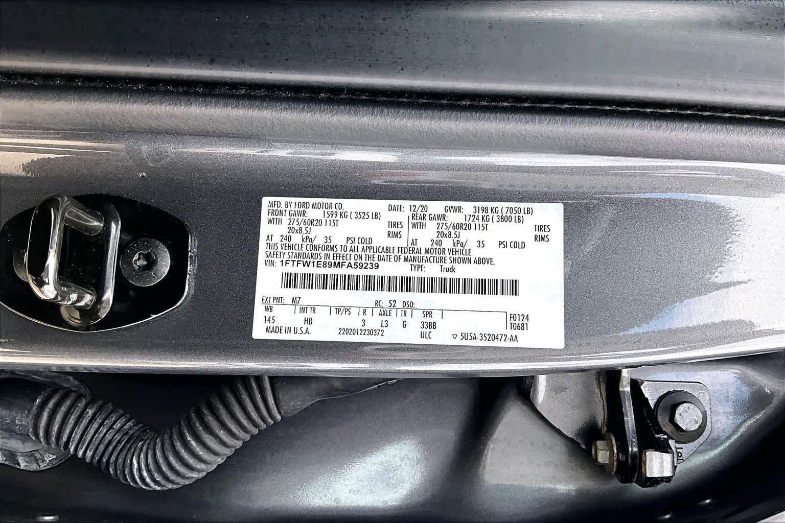Used 2021 Ford F150 Lariat AWD/4WD image 37