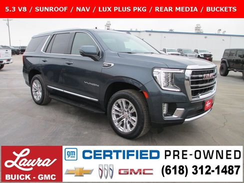 Certified 2021 GMC Yukon SLT w/ SLT Luxury Plus Package image 1