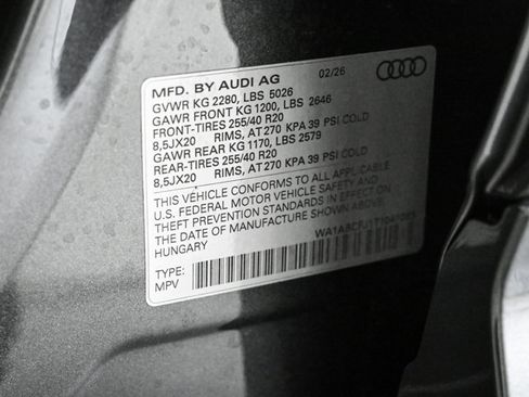 New 2026 Audi Q3 quattro 2.0T AWD/4WD image 27