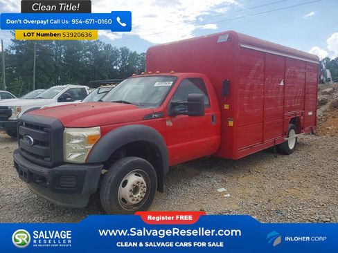 Used 2016 Ford F550 2WD Regular Cab Super Duty image 1