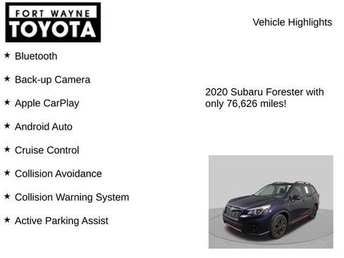 Used 2020 Subaru Forester Sport w/ Popular Package #2 AWD/4WD image 7