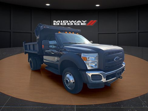 Used 2012 Ford F550 4x4 Regular Cab Super Duty w/ Payload Upgrade Pkg image 2