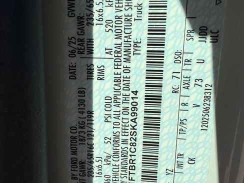 New 2025 Ford Transit 250 148 Medium Roof w/ Interior Upgrade Package image 29