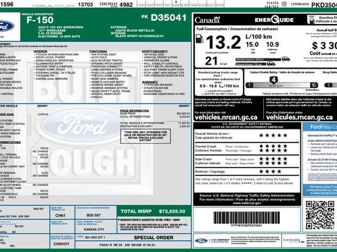 Used 2023 Ford F150 XLT w/ Equipment Group 302A High AWD/4WD image 4