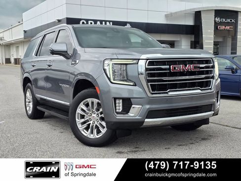 Used 2022 GMC Yukon SLT w/ SLT Premium Package AWD/4WD image 1