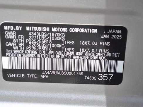 Used 2025 Mitsubishi Outlander Sport ES AWD/4WD image 14