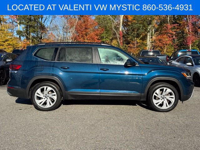 Certified 2021 Volkswagen Atlas SE w/ Panoramic Sunroof Package AWD/4WD image 4
