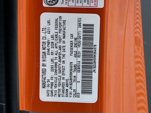 New 2024 Nissan Z Performance w/ Heritage Edition image 34