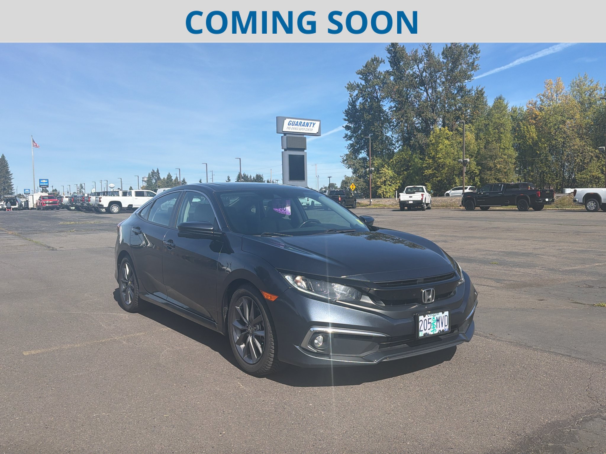 Used 2021 Honda Civic EX image 1