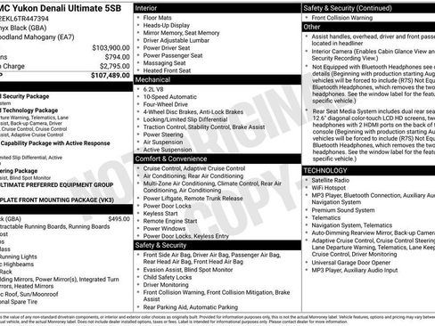 New 2026 GMC Yukon Denali Ultimate AWD/4WD image 4