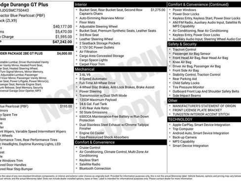 Used 2021 Dodge Durango GT image 4