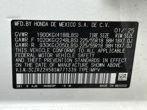 Used 2025 Honda HR-V Sport image 15