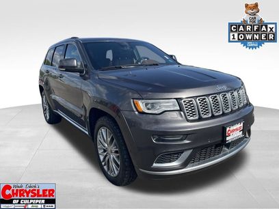 Used 2017 Jeep Grand Cherokee Summit w/ Platinum Series Group