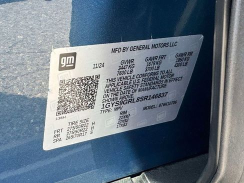 Used 2025 Cadillac Escalade Sport Platinum w/ LPO, Floor Liner Package image 19