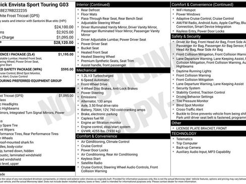 Used 2024 Buick Envista Sport Touring w/ Convenience I Package FWD image 2