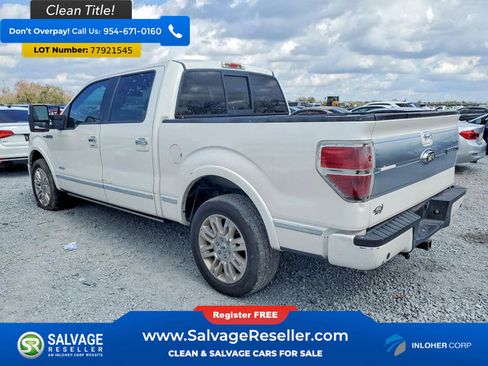 Used 2012 Ford F150 Platinum image 3