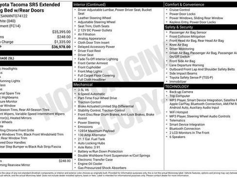 Certified 2022 Toyota Tacoma SR5 AWD/4WD image 31
