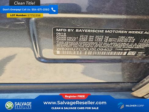 Used 2018 BMW X1 sDrive28i w/ Convenience Package FWD image 17