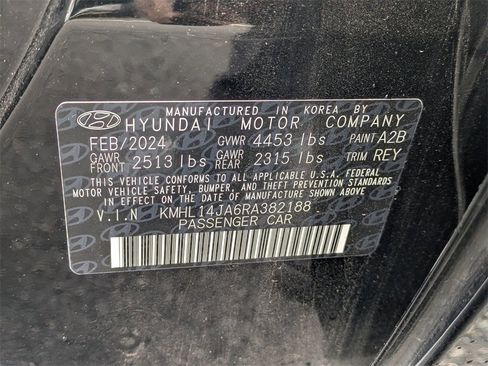 Certified 2024 Hyundai Sonata SEL w/ Convenience Package image 10
