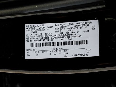 Used 2022 Ford F250 Lariat w/ Lariat Ultimate Package image 70