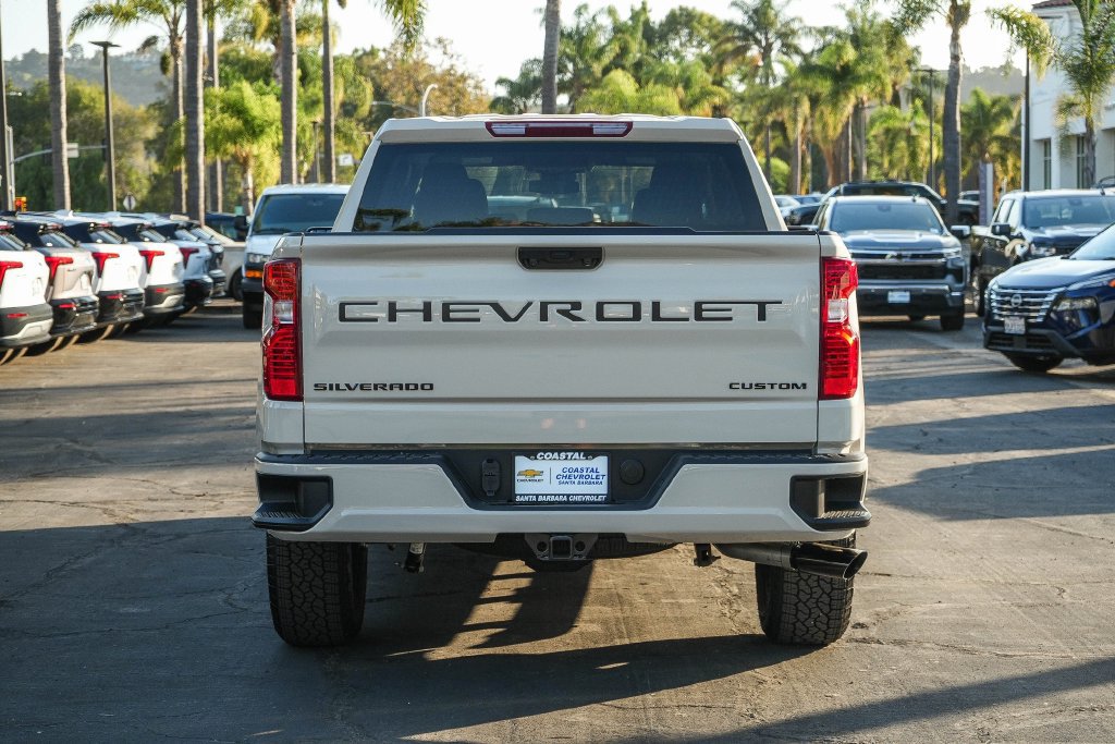 New 2026 Chevrolet Silverado 1500 Custom w/ Turbomax Blackout Package RWD image 5