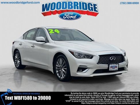 Used 2024 INFINITI Q50 Luxe w/ Cargo Package image 1